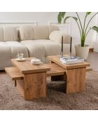 Table basse Sanctuary pin atlantique