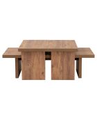 Table basse Sanctuary pin atlantique