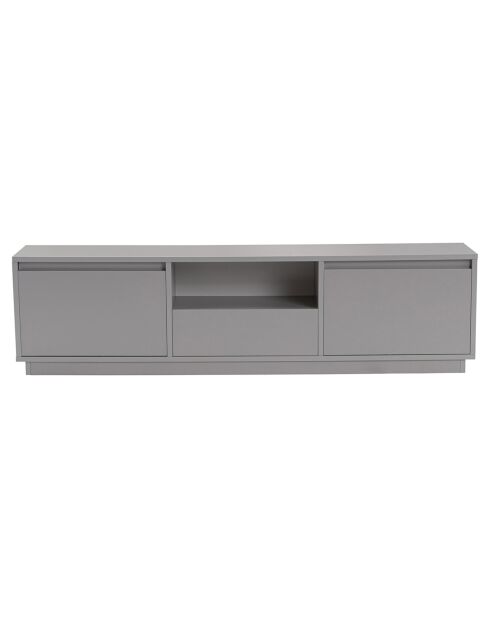 Meuble TV Vanguard gris - 160x42x29.5 cm