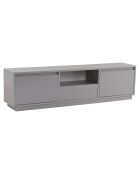 Meuble TV Vanguard gris - 160x42x29.5 cm