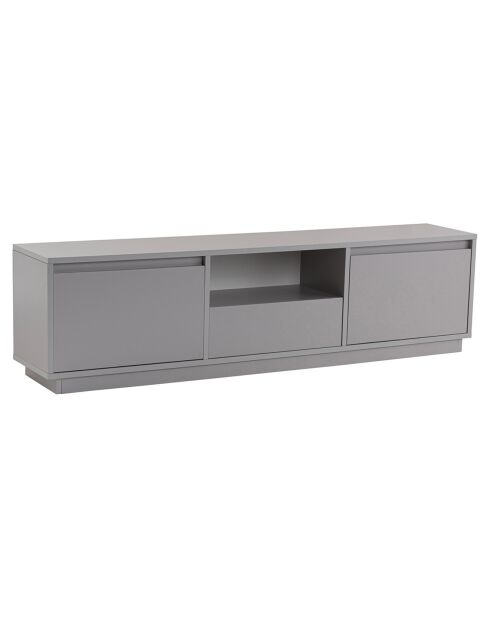 Meuble TV Vanguard gris - 160x42x29.5 cm