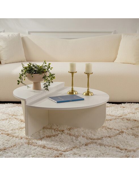 Table basse Orion bois blanc