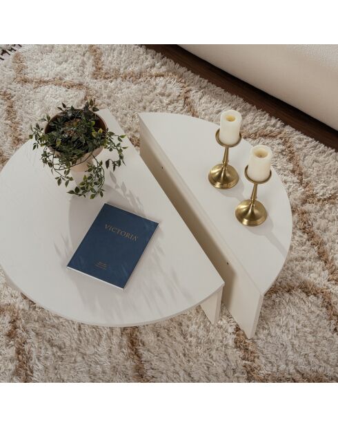 Table basse Orion bois blanc