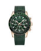 Montre Homme Quartz en Caoutchouc Velocite V2 verte