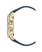 Montre Homme Quartz en Caoutchouc Velocite V2 bleue