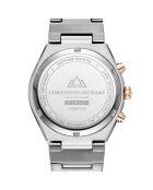 Montre Femme Quartz en Acier D'Orsay argenté/doré rose