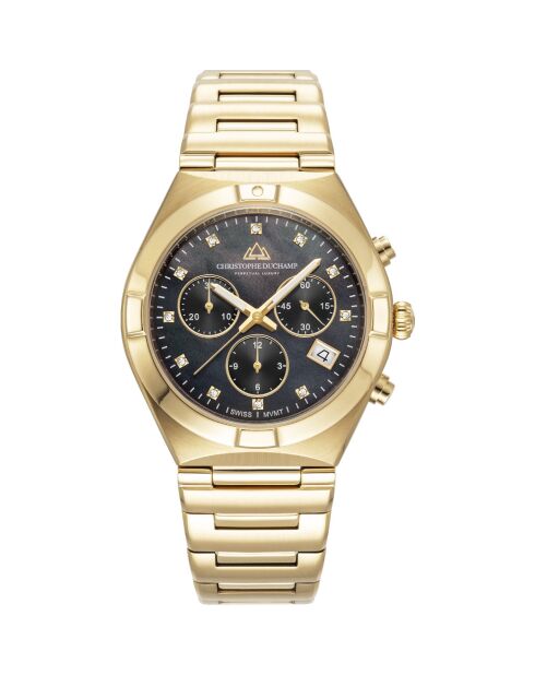 Montre Femme Quartz en Acier D'Orsay dorée