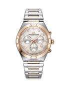 Montre Femme Quartz en Acier D'Orsay argenté/doré rose