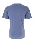 Pyjama à manches courtes & Short bleu/gris