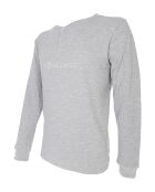 Pigiama a maniche lunghe e pantaloni lunghi in grigio melange