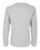 Pigiama a maniche lunghe e pantaloni lunghi in grigio melange