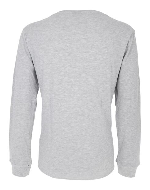 Pyjama à manches longues & pantalon long gris chiné