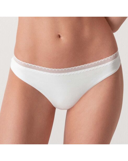 Culotte Brésilienne blanche