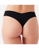 Culotte Brésilienne en forme de V noire