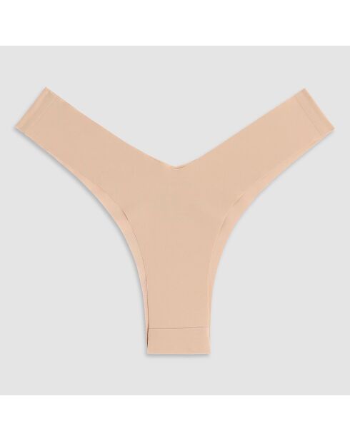 Culotte Brésilienne en forme de V beige