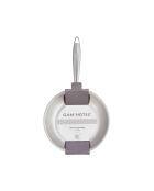 Poêle triplex induction argentée - D.20 cm