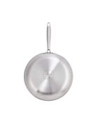 Poêle triplex induction argentée - D.28 cm