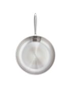 Poêle triplex induction argentée - D.24 cm