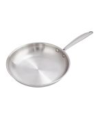 Poêle triplex induction argentée - D.24 cm