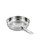 Poêle induction argentée - D.24 cm