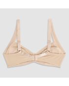 Soutien-gorge sans armatures bonnet C beige