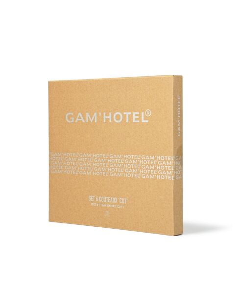 6 Couteaux Cut noirs