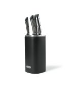 Ceppo portacoltelli affilato + 5 neri