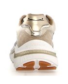 Sneakers en Cuir Charlotte beiges