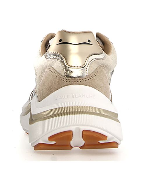 Sneakers en Cuir Charlotte beiges