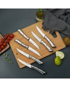 6 coltelli Sharp neri