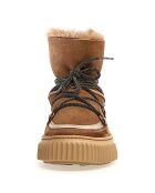 Sneakers en Cuir Cortina marron