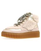 Sneakers en Cuir Eva crème