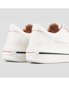 Sneakers en Cuir Lancaster blanches