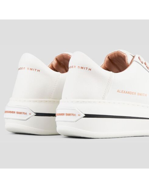 Sneakers en Cuir Lancaster blanches