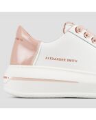 Sneakers en Cuir Lancaster crème