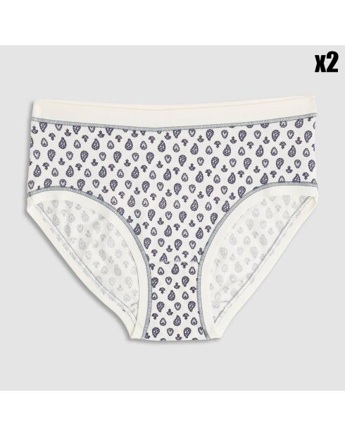 3 Culottes Midi blanches