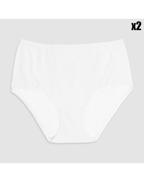 2 Culottes Maxi blanches
