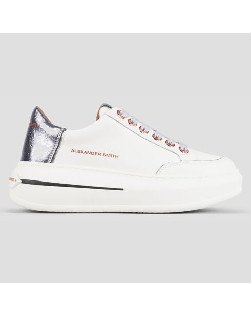 Sneakers en Cuir Lancaster blanches
