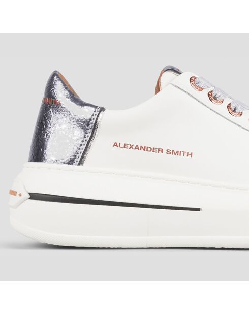 Sneakers en Cuir Lancaster blanches
