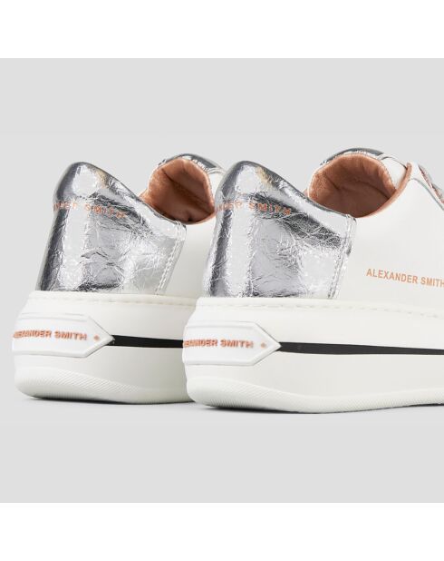 Sneakers en Cuir Lancaster blanches