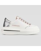 Sneakers en Cuir Lancaster blanches