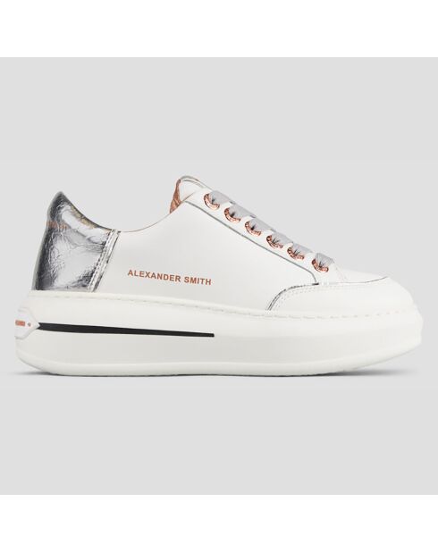 Sneakers en Cuir Lancaster blanches