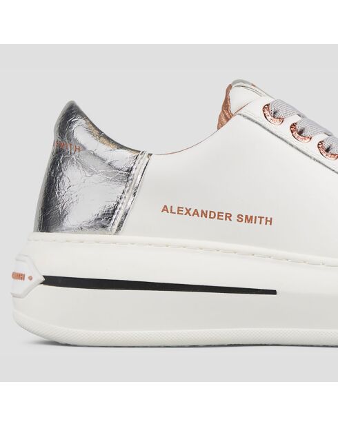 Sneakers en Cuir Lancaster blanches
