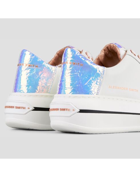 Sneakers en Cuir Lancaster blanches