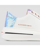 Sneakers en Cuir Lancaster blanches