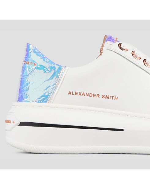 Sneakers en Cuir Lancaster blanches