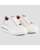 Sneakers en Cuir Lancaster blanches