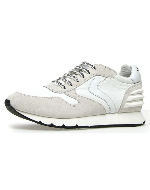 Sneakers en Cuir Liam blanc/gris