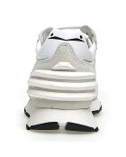 Sneakers en Cuir Liam blanc/gris