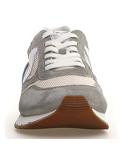 Sneakers en Cuir Liam grises